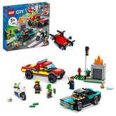 LEGO City 60319 Hasii a policejn honika